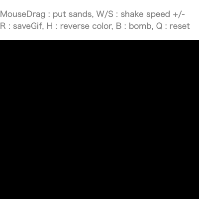 #8 Draw the "KAWAII" sand art you think